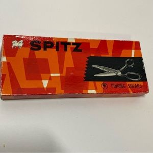 Spitz Vintage Pinking Shears 7” Original Package